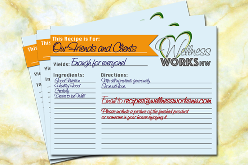 Weight Loss Recipe Cards