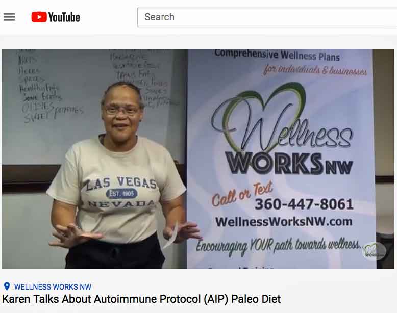 Karen Talks About Autoimmune Protocol (AIP) Paleo Diet