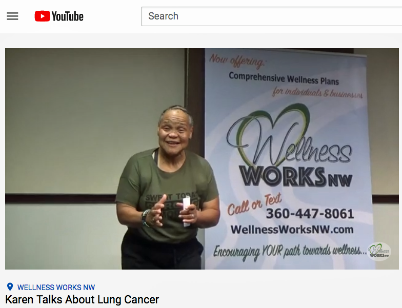 Karen Talks About Lung Cancer