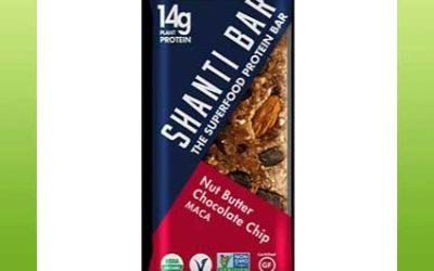 Product Review: Shanti Bar Nut Butter Chocolate Chip