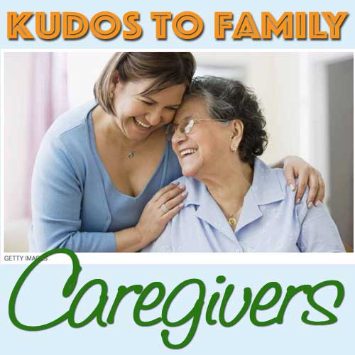 Kudos to Family Caregivers