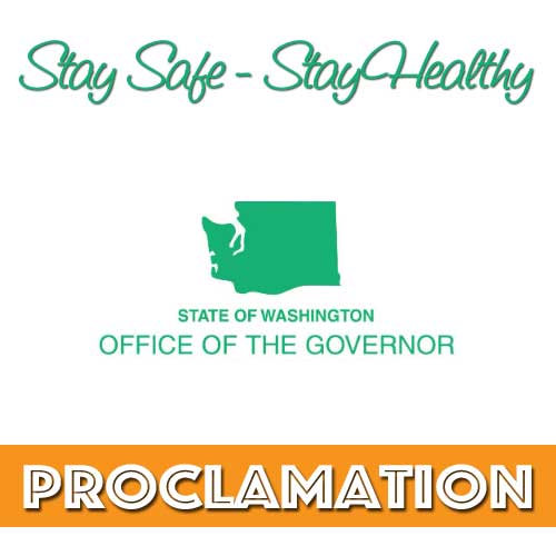 Stay Safe - Stay Healthy Proclamation